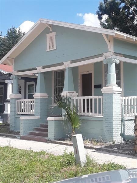 Bungalow Style home with porch