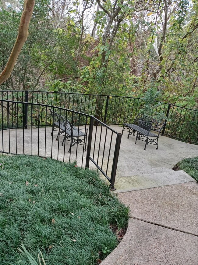 View from patio