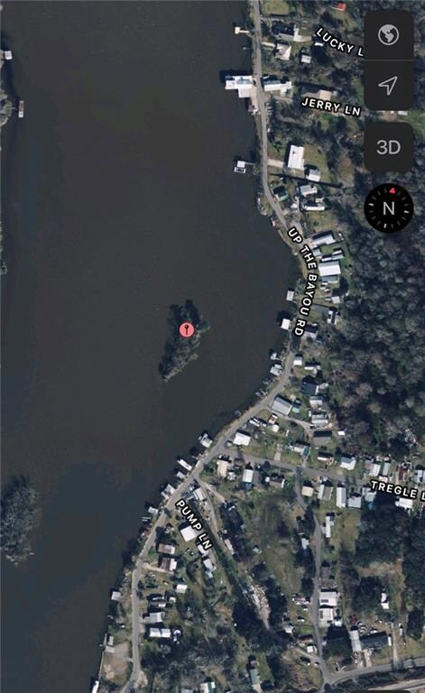 Lighthouse Island located in Bayou Des Allemands, 