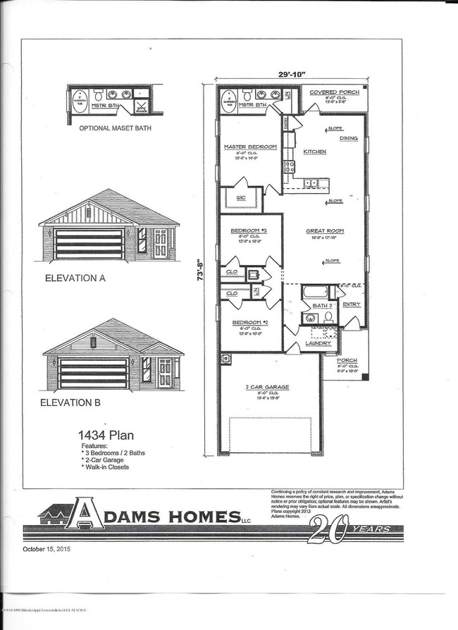 1434 PLAN ALLENDALE 001