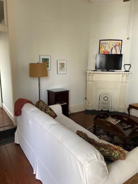 Entrance to living room