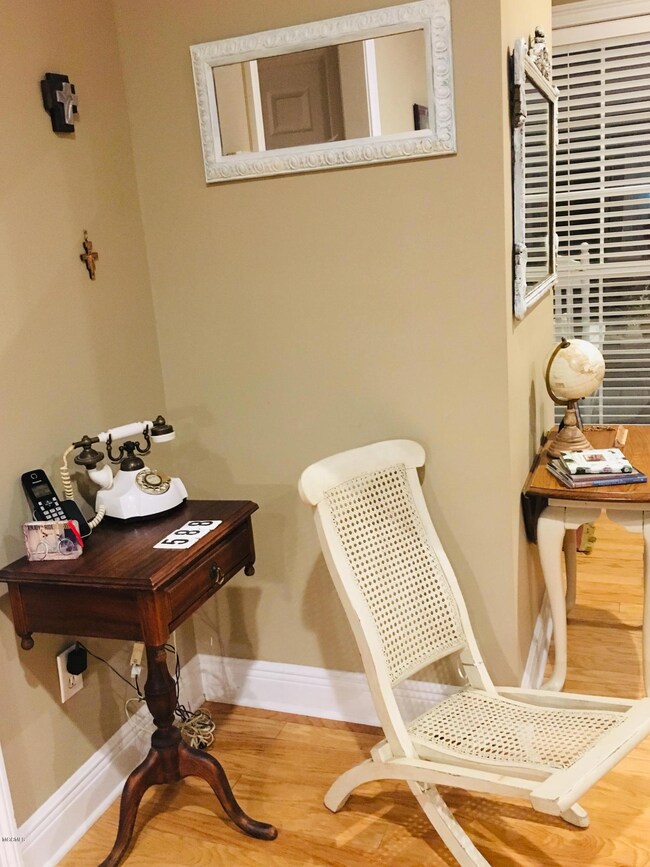 Family room reading nook