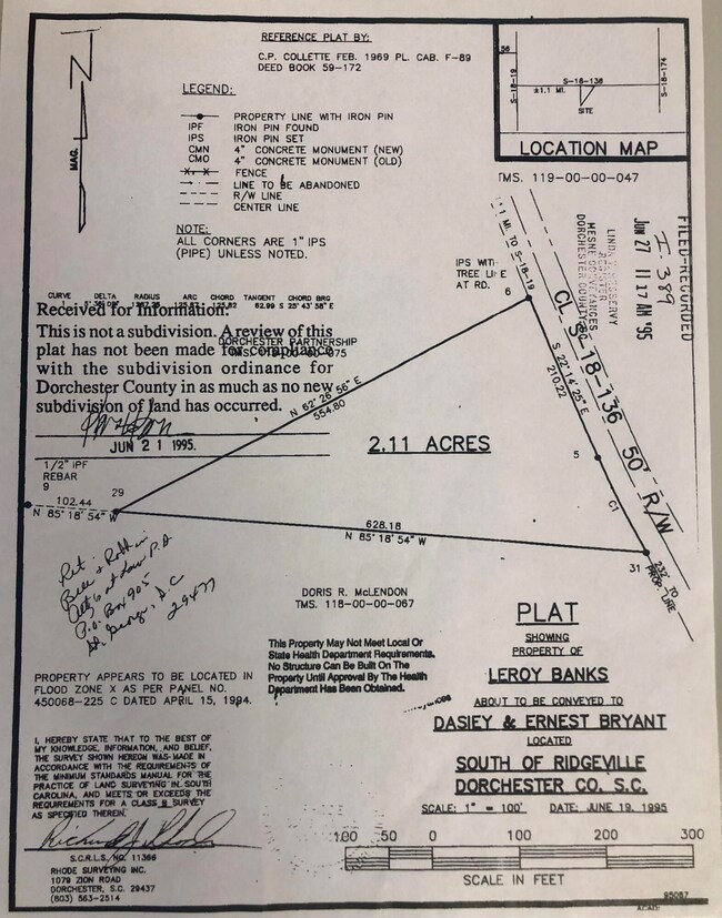 Plat Cabinet I Page 389