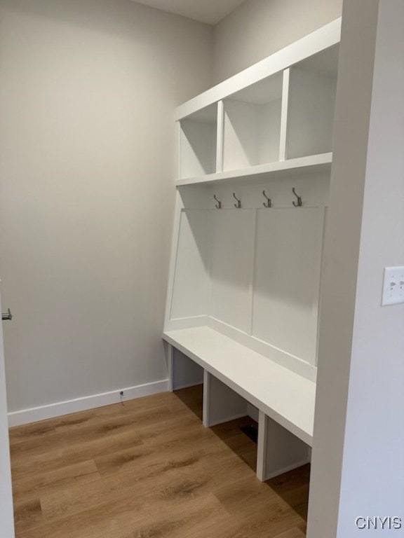 Cubbies in mudroom off of Garage