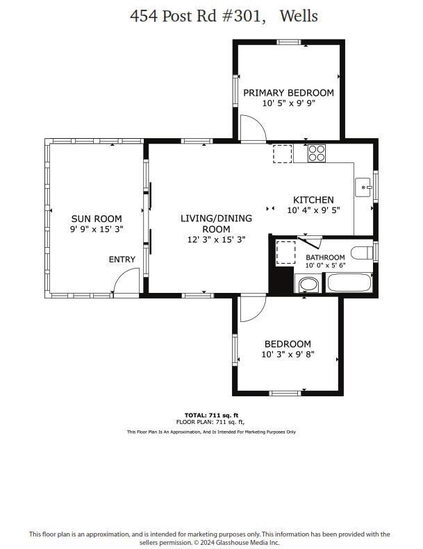 454 Post Rd #301, Wells_FP_U_001