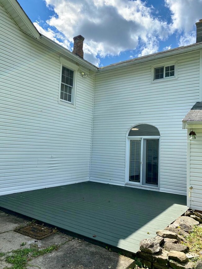 Back patio