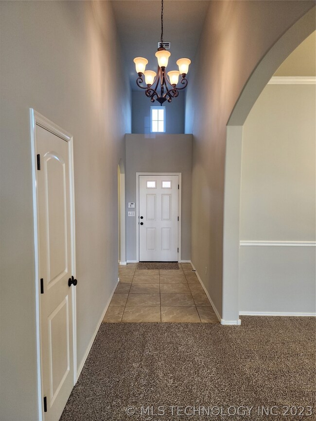 Foyer and entry hall