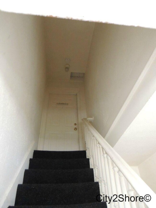 stairway to upper unit