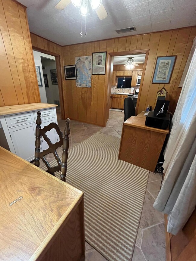 Office (or extra dining/sitting) space featuring w