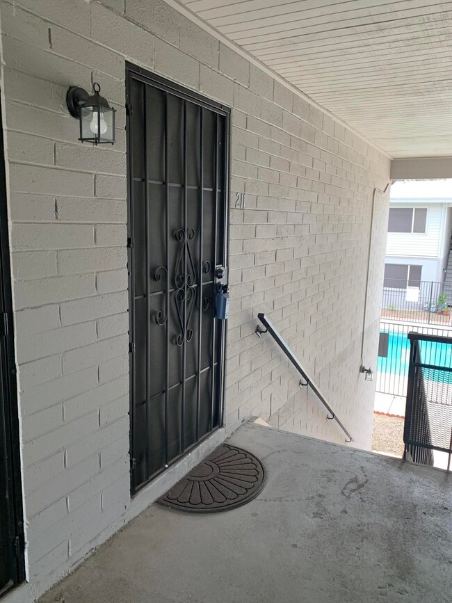Unit front door