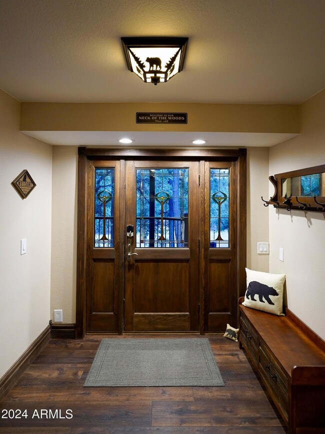 Interior front door
