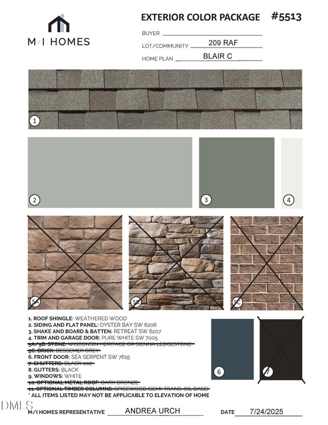 RAF 209 Blair C 3 story- Contract File_