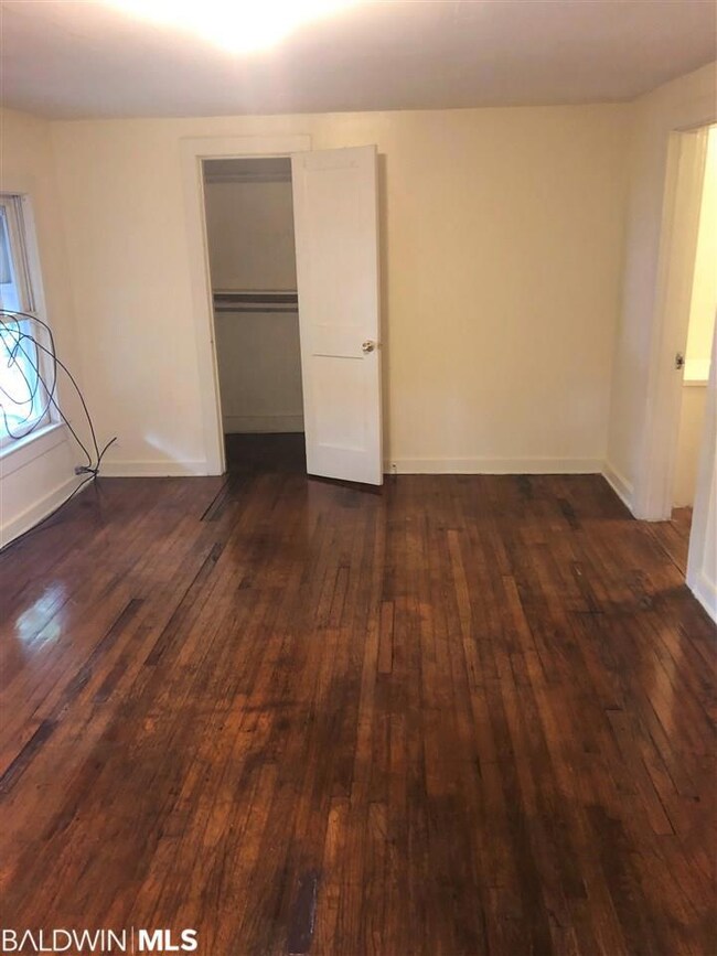 Garage apartment 1st bedroom opposite side