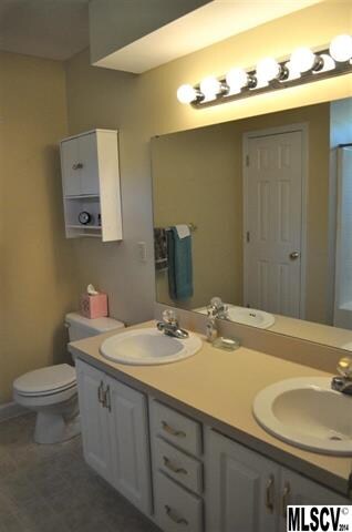 Double Vanities in Master