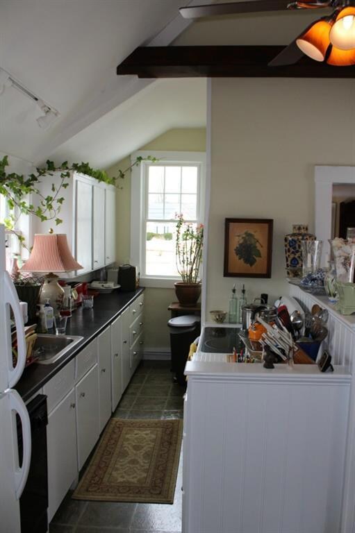 Great working galley kitchen open to...