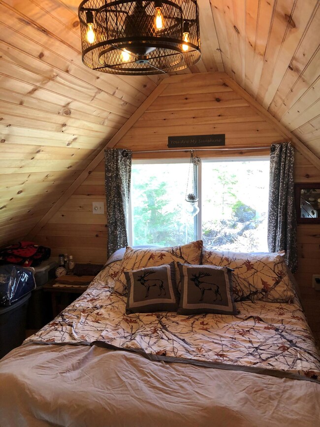 Bedroom in loft
