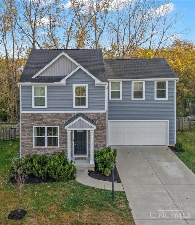 The Leaves are Showing Off Their Beautiful Fall Colors Behind Your New Home!