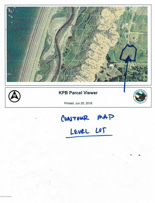 Contour Map - KPB
