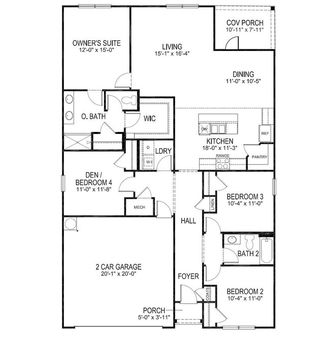 Cali Floorplan