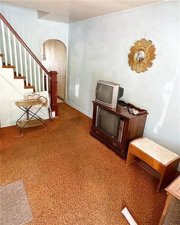 Front entrance of the living room or dinning room
