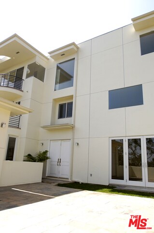 Front with patio