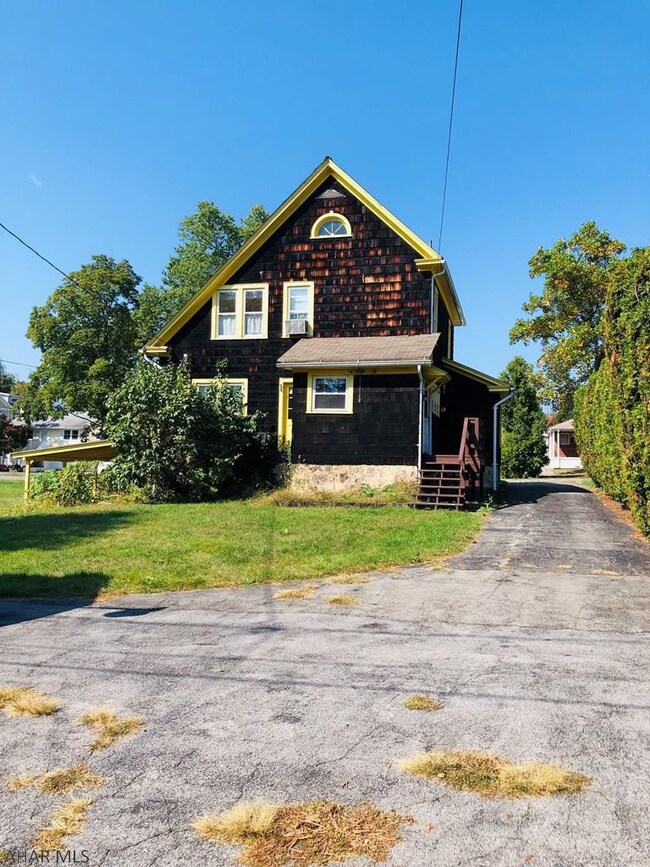 Rear of home