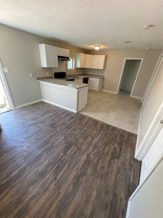 kitchen/living room view