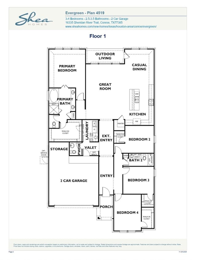 16167 Sheridan River Trail, Conroe, TX 77302 - photo 2