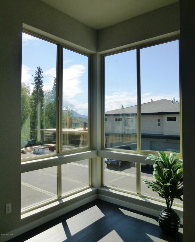 Corner window