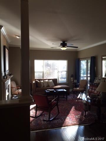 Family room is sunny and spacious