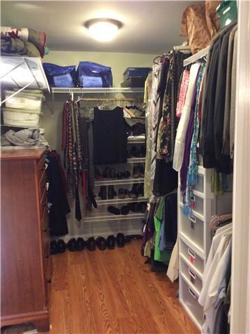 huge master closet