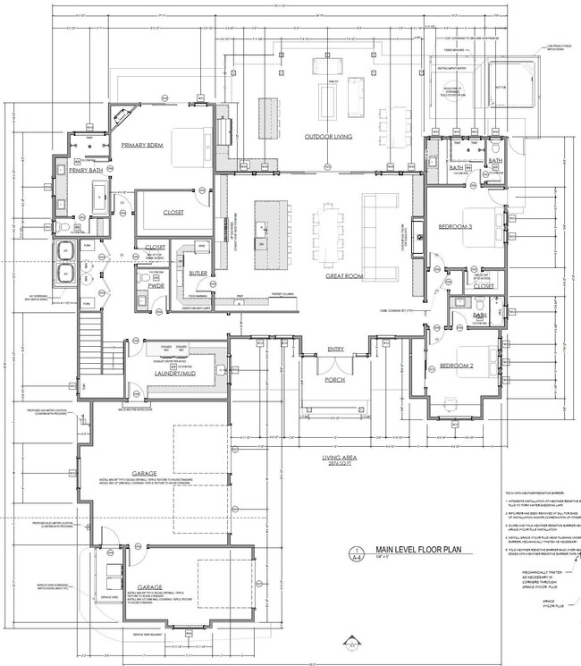 Main Level - Floor Plan