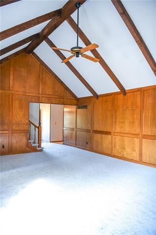 High Cathedral ceilings