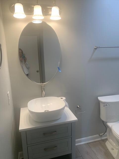 New Bathroom with vanity