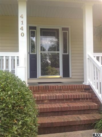 welcoming front porch