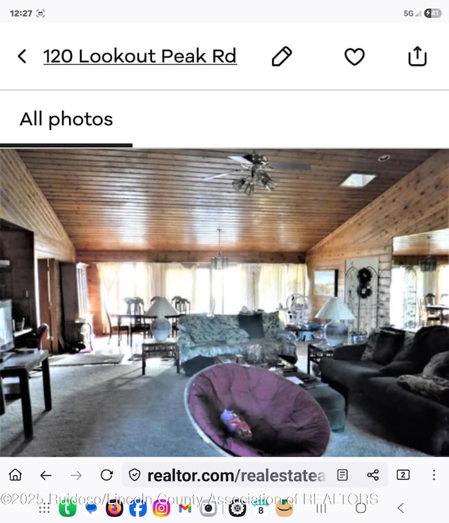 120 Lookout Peak Rd, Capitan, NM 88316 - photo 5
