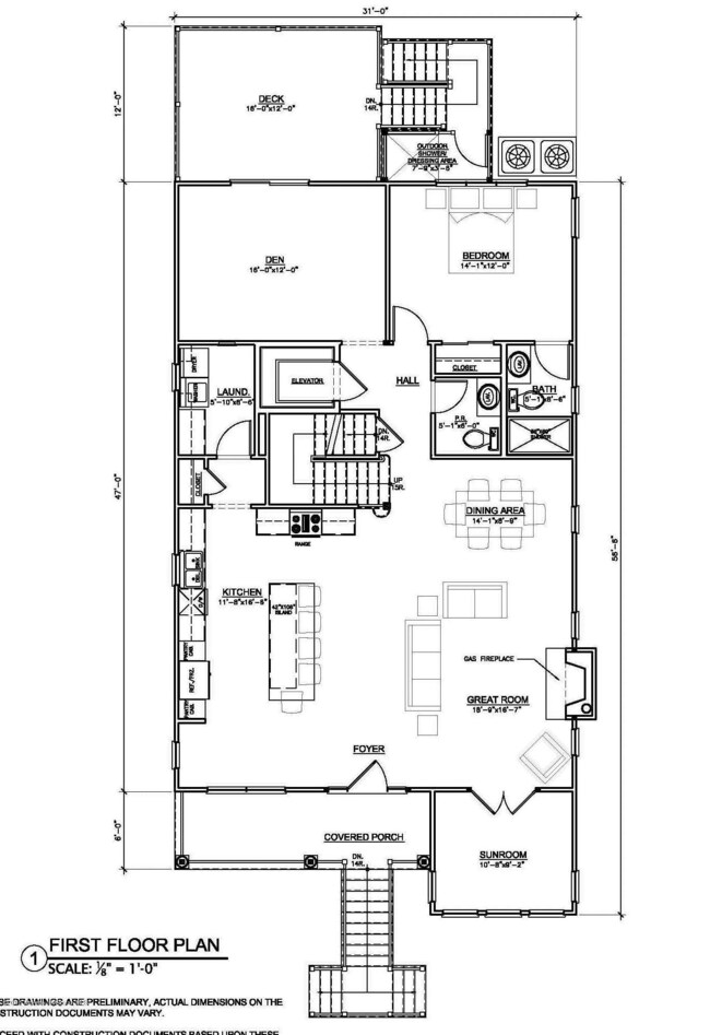 35 Bullard First Floor Plan