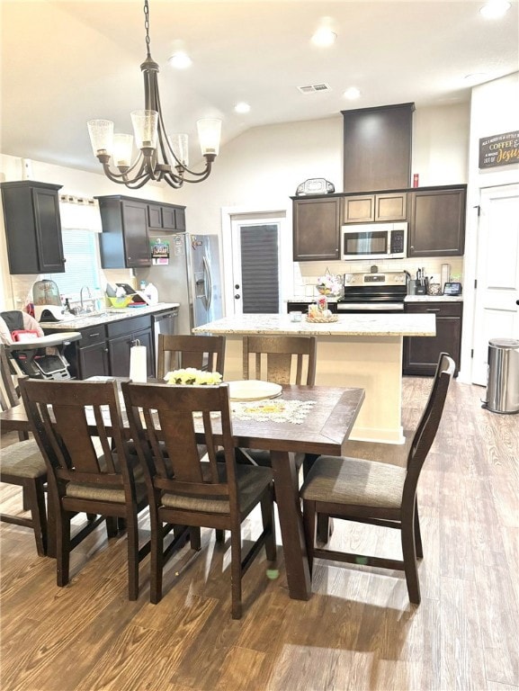 Open Plan with Dining Area just off Living Area an