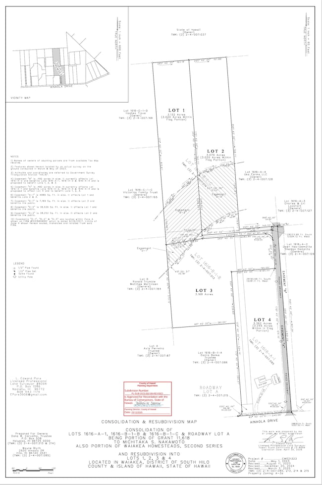 New Subdivision, Current MLs and County website May not show accurate lot lines