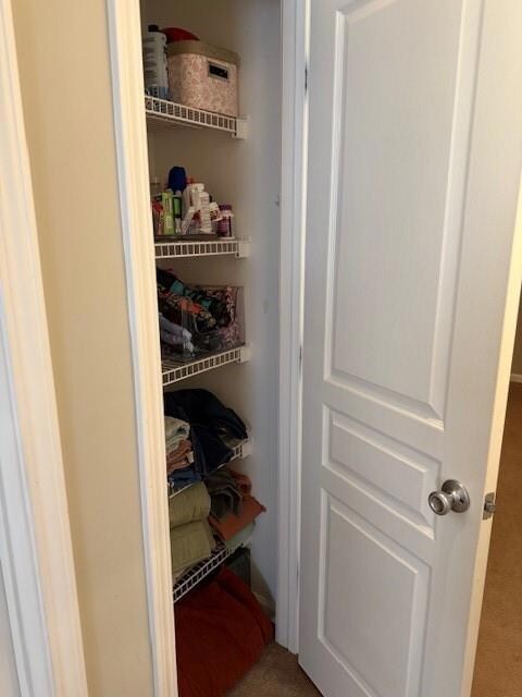 View of closet