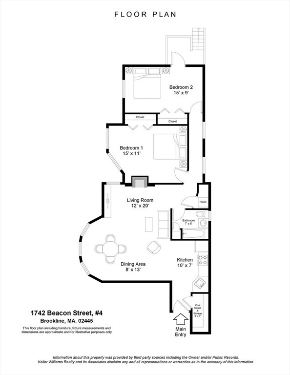 1742 Beacon St unit 4, Brookline, MA 02445 - photo 5