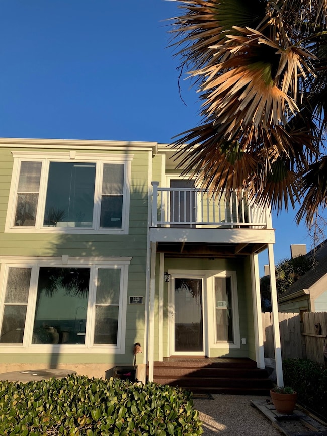 Outside View of Condo First and Second Floor Balco