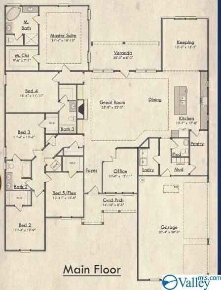 artist rendering of floor plan