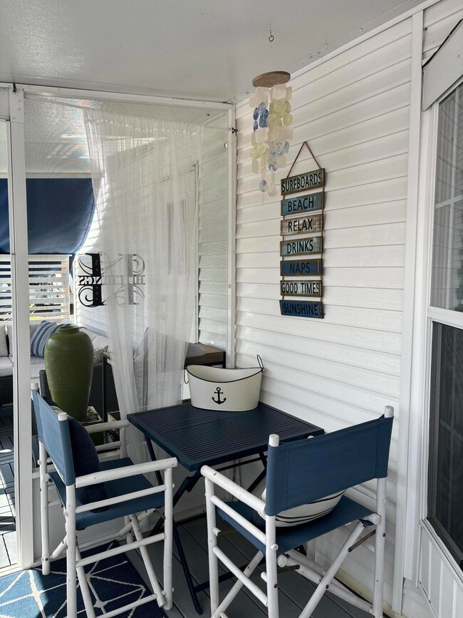 Porch Eating Area