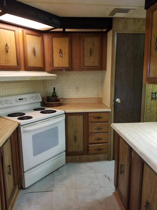 Kitchen with pantry