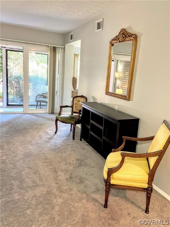 Living room/ looking towards patio