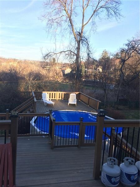 Deck with Pool