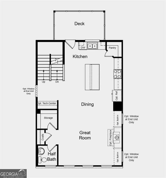 Main Level Floor Plan