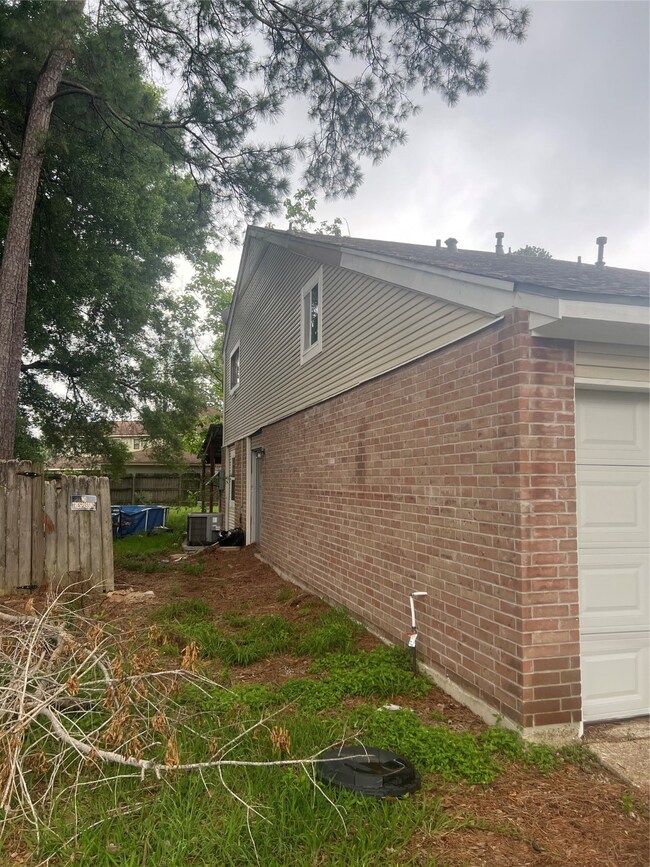 Side of brick exterior