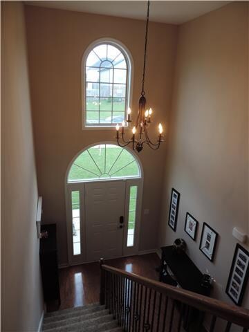 TWO STORY ENTRY FOYER